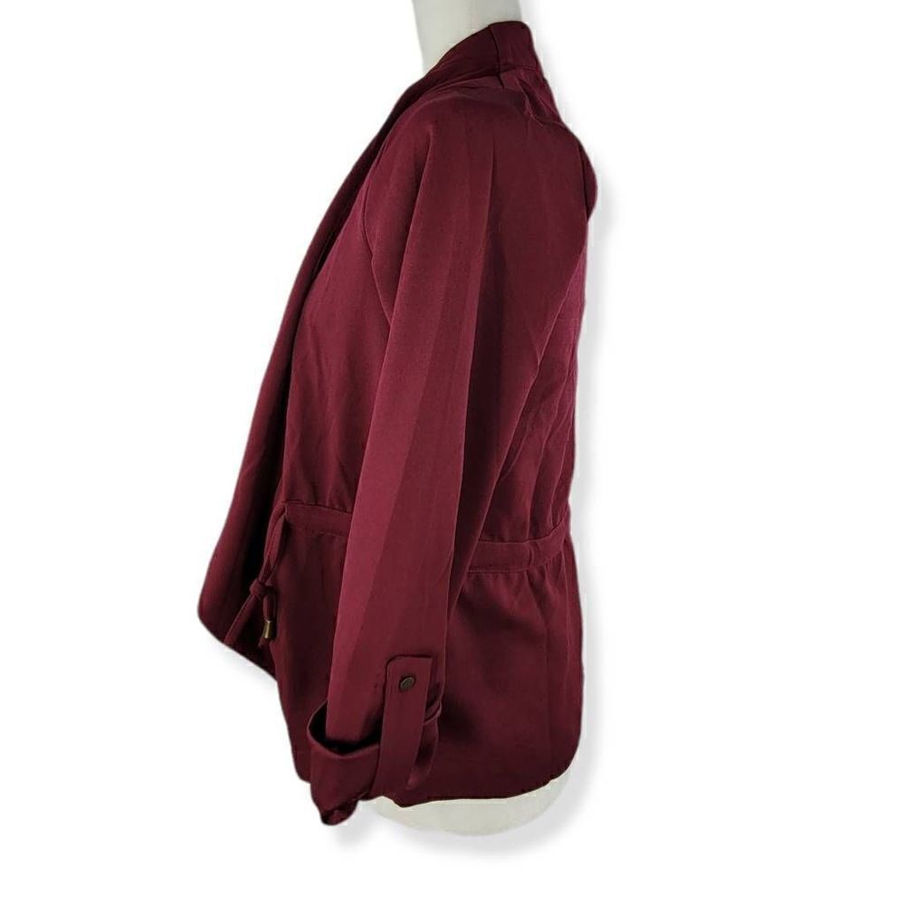 Mine Drapped Open front Light Jacket Small - Picture 2 of 5